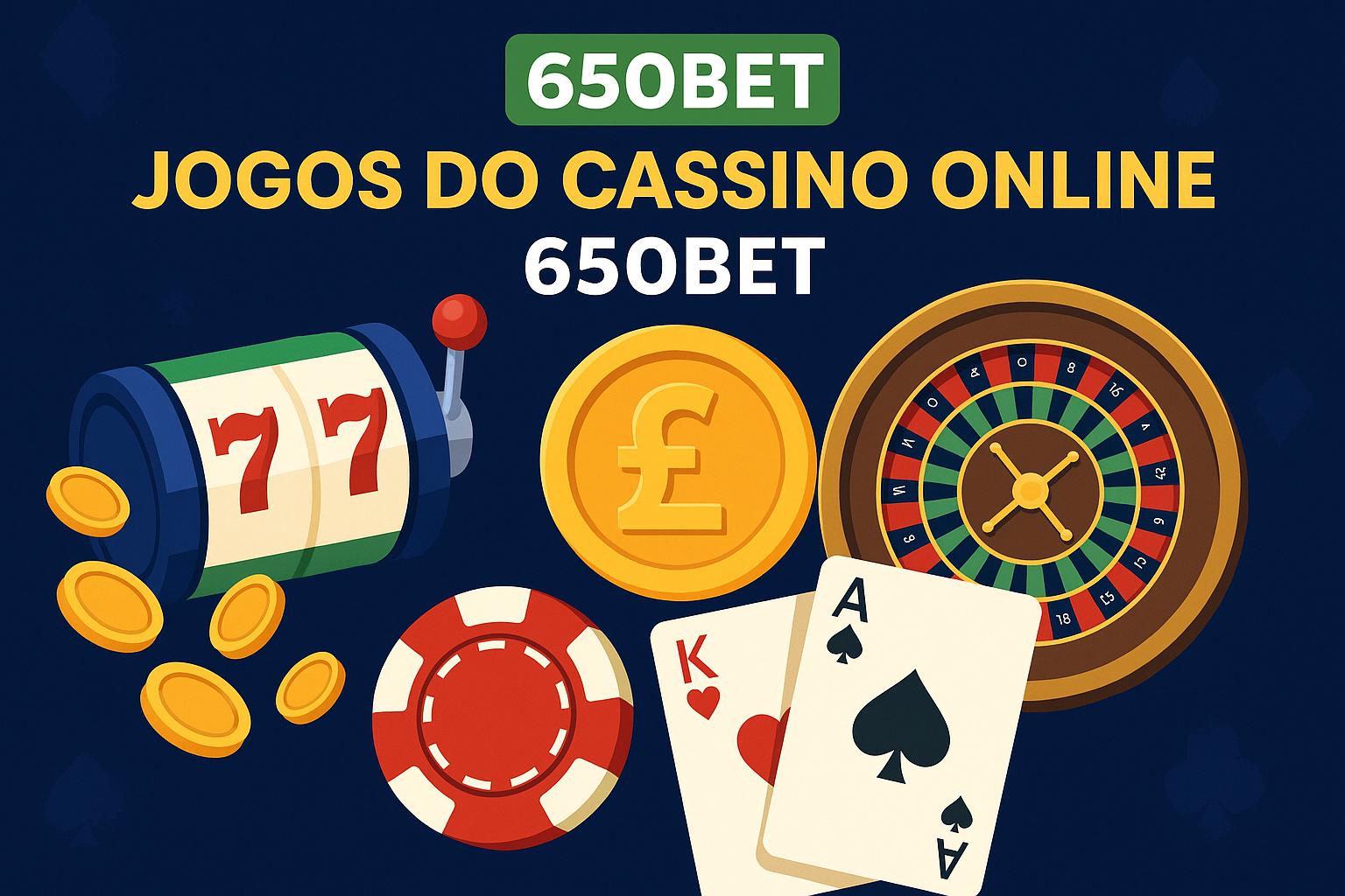 Jogos de cassino online inovadores e emocionantes na 650BET