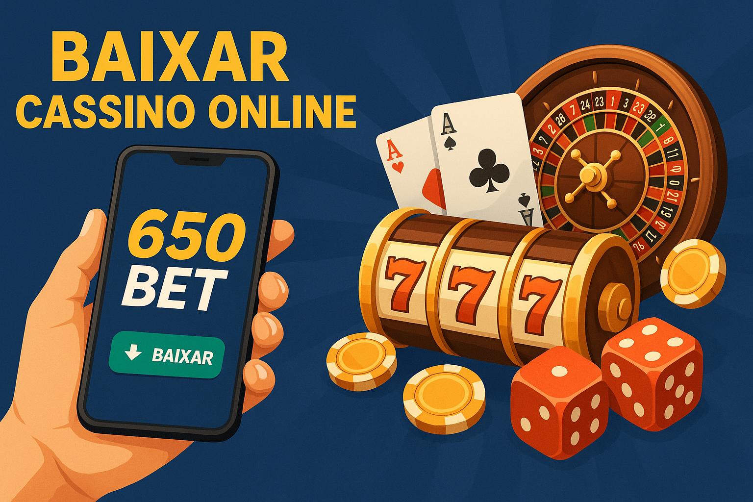 Baixar o 650BET Cassino App