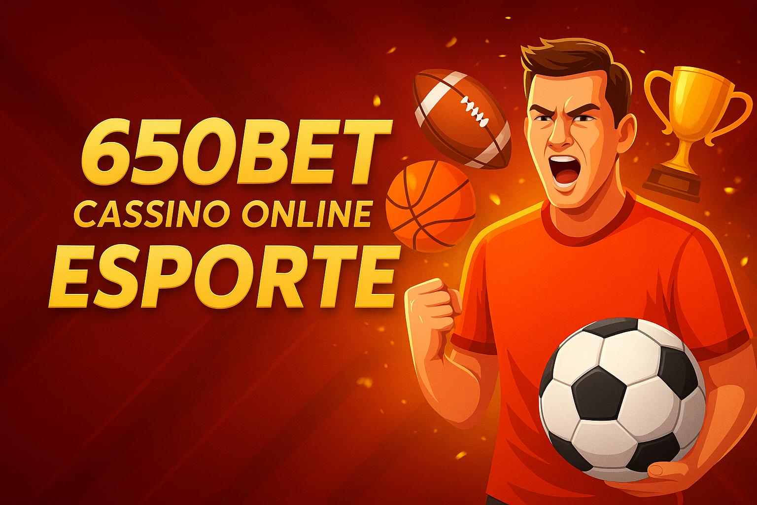 Apostas esportivas no cassino online 650BET
